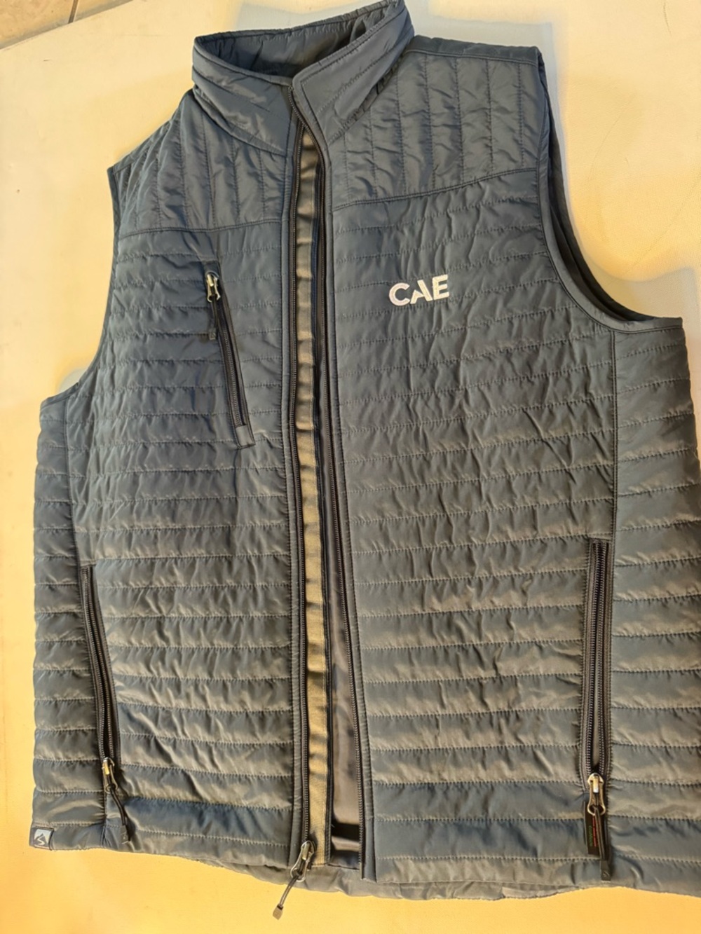 CAE Quilted Navy Blue Lightweight Vest